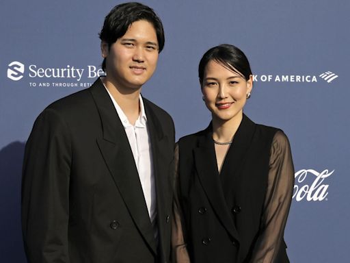 Shohei Ohtani and Wife Mamiko Tanaka Make Rare Public Appearance at Dodgers Gala
