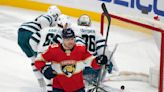 Reinhart, Staal score 2 each, Panthers beat Sharks