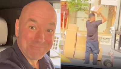 FedEx reportedly fires worker chucking boxes in viral video from UFC CEO Dana White