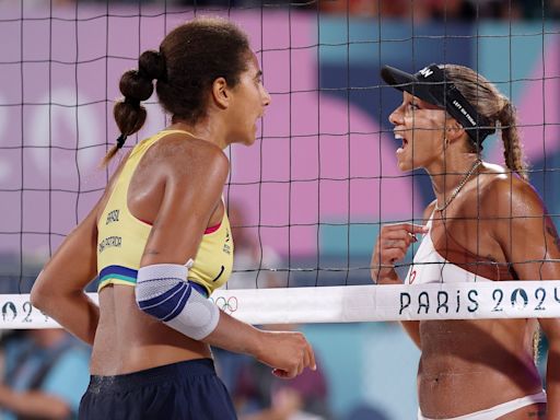 Tensions ran high at Olympic beach volleyball — then the DJ played John Lennon’s ‘Imagine’