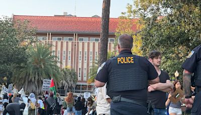 UF threatens student protesters with suspension and banishment from campus for 3 years