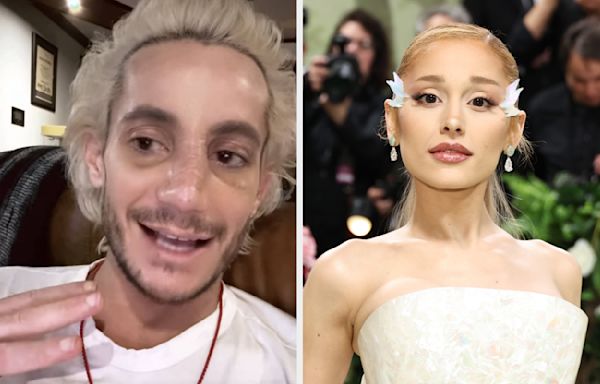 Frankie Grande Revealed His New Nose Job, And Ariana Grande Hopped Into The Comments