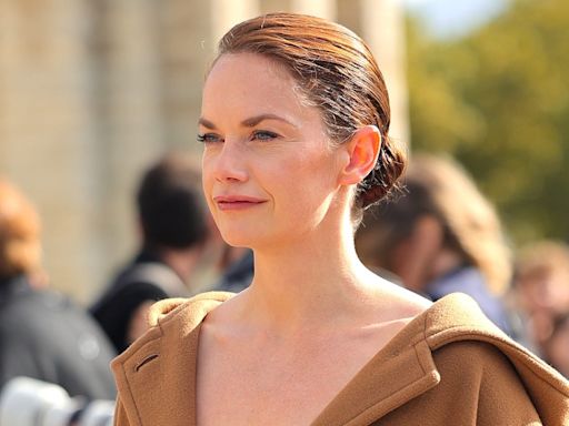 Ruth Wilson declares camel coat season open – by wearing nothing else