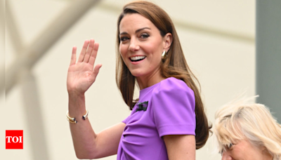 Princess of Wales Kate Middleton delivers a meaningful message with her Wimbledon outfit - Times of India