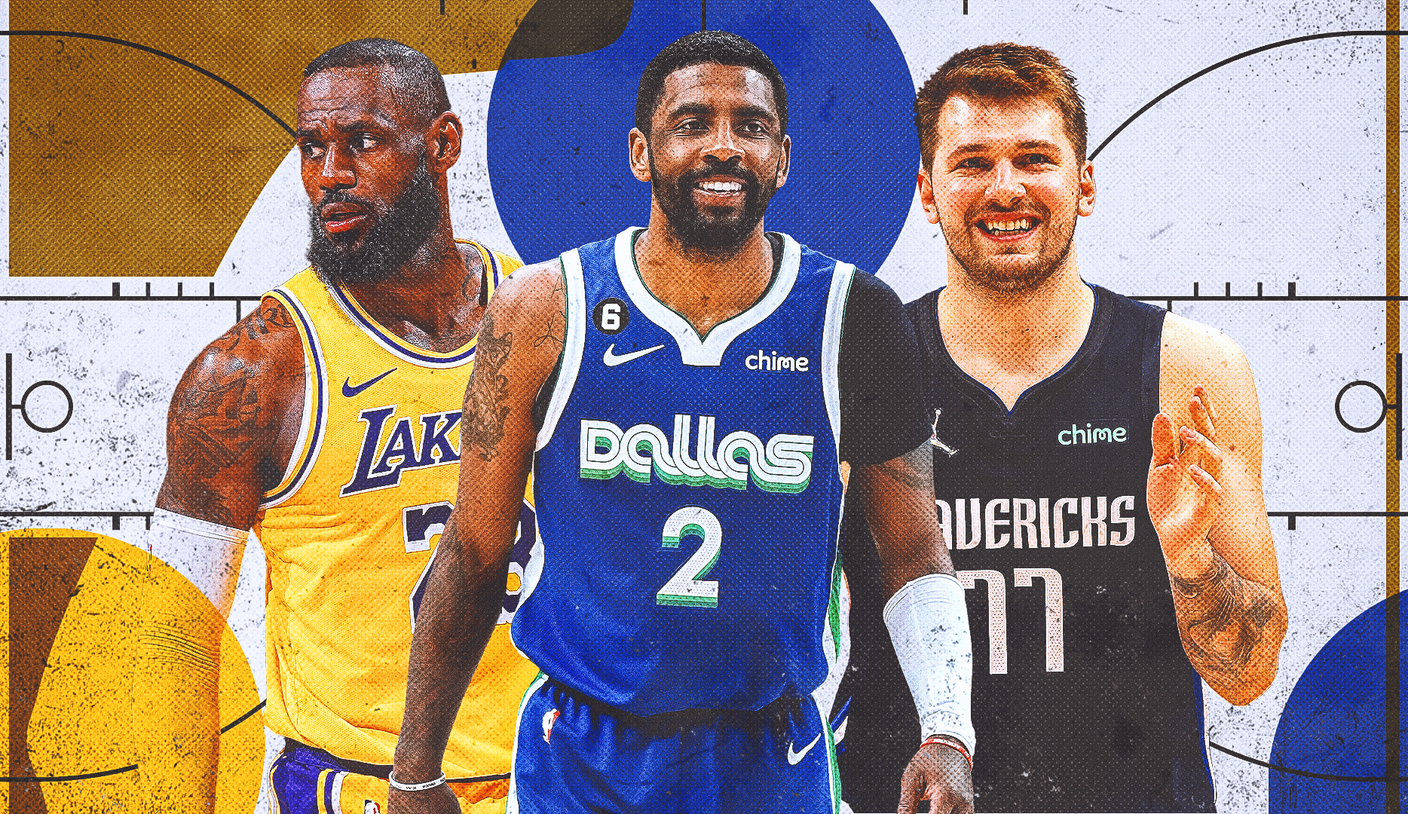 Kyrie Irving is focused on future with Luka Dončić, not past with LeBron James