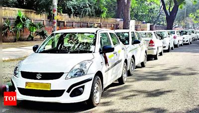 Cabbie strike impact on Ahmedabad airport transportation | Ahmedabad News - Times of India