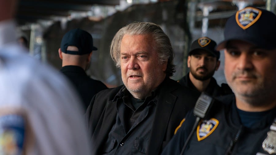 DOJ urges Supreme Court to reject effort by Steve Bannon to avoid prison