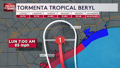 Listado de cierres y cancelaciones de actividades en el área de Houston por el paso de Beryl