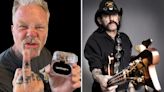 James Hetfield has had Lemmy's ashes tattooed onto his middle finger