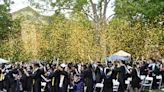 Diverse Class of 2024 marches at Lycoming College