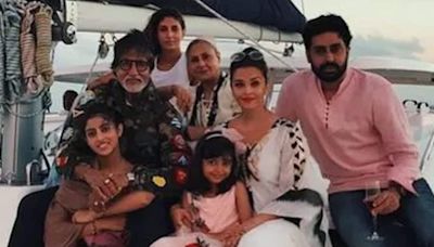 Abhishek Bachchan Holds Aishwarya Rai Close, Amitabh Bachchan-Jaya Bachchan Join Family In Viral Photo - News18