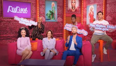 RuPaul's Drag Race LIVE! in Vegas featuring voting PSA by Vice President Harris