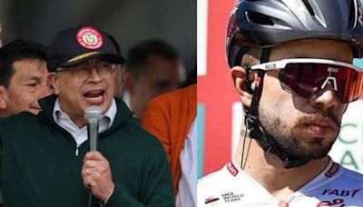 Ciclista colombiano arremetió contra Gustavo Petro en Instagram: “Fuera Petro, Colombia no te quiere”