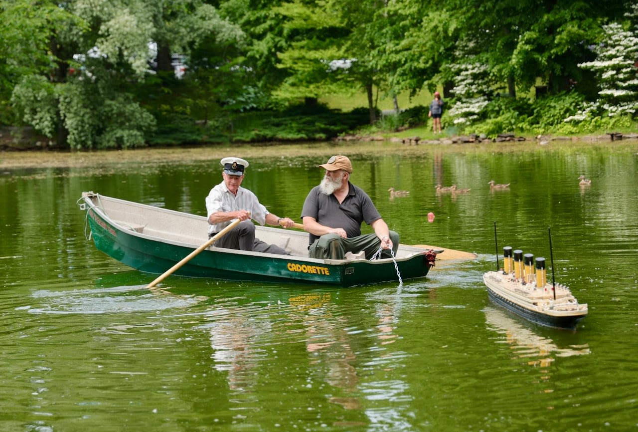 RMS Titanic surfaces again at Halifax Public Gardens