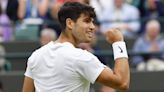 Carlos Alcaraz coge ritmo en Wimbledon