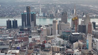 Detroit's population has grown for the first time in 66 years