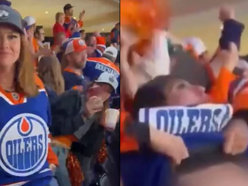 Hockey fan who flashed at game has landed a deal with Playboy after her identity was revealed