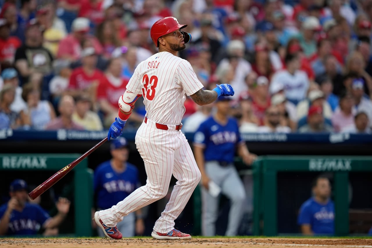 Phillies beat Rangers, move to best start in franchise history