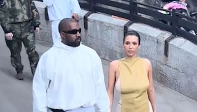 Kanye's LA house cleared out by movers after fan fears he's 'headed for divorce'