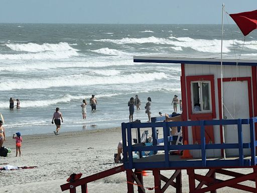 What do the different flags at the beach mean?