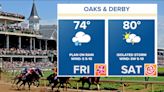 Kentucky Derby weekend forecast | A soaking Oaks likely before a drier Derby