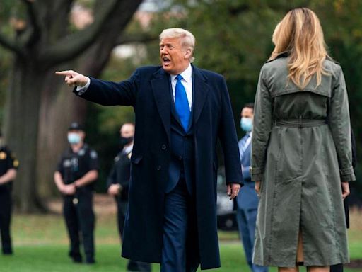 Donald Trump Schmoozes With Younger Women at Mother's Day Dinner as Wife Melania Is Nowhere to Be Seen