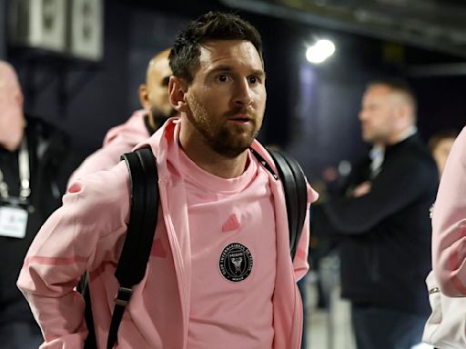 Participación de Messi para el derbi de Florida sigue en duda por lesión