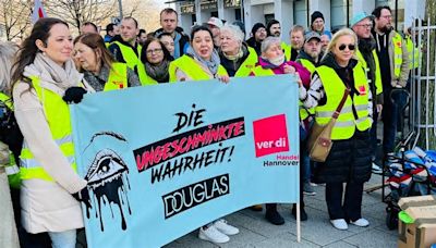 Osterstreik im Einzelhandel: 180 Teilnehmer bei Demo in Hannover