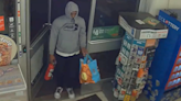 VIDEO: Suspect sprays fire extinguisher at employees during 2 robberies in DC