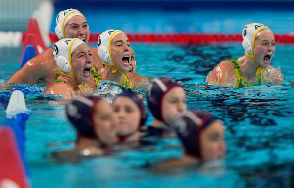 US women's water polo loses to Australia in Olympic semis, ending attempt for a 4th straight title