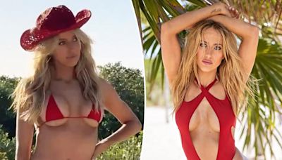 Brittany Mahomes gives behind-the-scenes look at her fiery Sports Illustrated Swimsuit Issue shoot