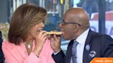 Hoda Kotb & Al Roker Have A 'Lady & The Tramp' Moment Splitting Candy Bar On 'TODAY' Show