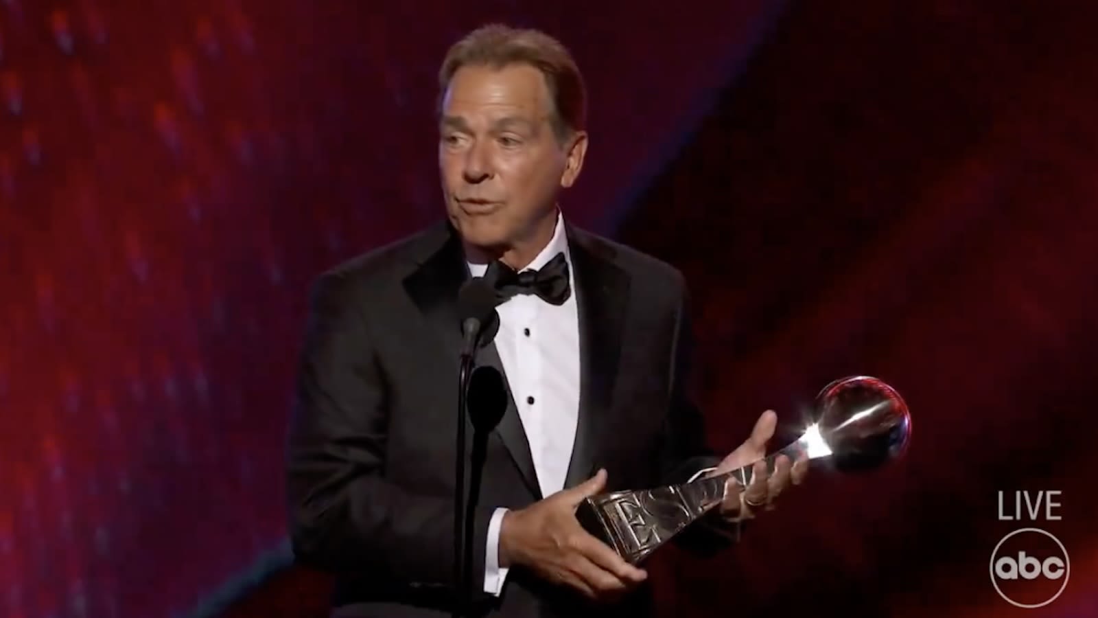 Nick Saban delivered legendary quotes during ESPY Awards speech