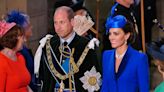 Kate Middleton Wows in Bold Blue Catherine Walker Coat Dress for King Charles's Scottish Coronation