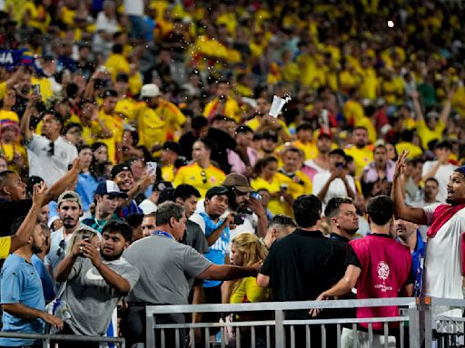 Uruguay players defend decision to enter crowd to protect families amid Copa America brawl