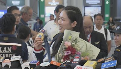 奧運女子重劍金牌得主江旻憓凱旋回港 感謝前輩付出令運動員有更多資源追夢