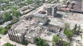 Drone footage shows devastation in Chasiv Yar, an eastern Ukrainian city Russia is assaulting