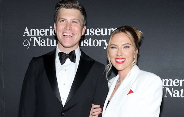 Colin Jost Opens Up About Son Cosmo's Relationship with Scarlett Johansson's Daughter Rose: She's a 'Loving Sister'