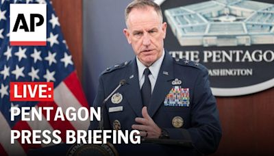 LIVE: Pentagon press briefing