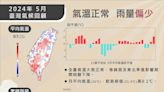 5月氣溫正常雨量少 氣象署：全台11處平地氣溫較同期稍增