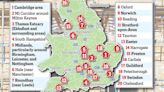 Revealed: The 20 areas most at risk from Labour's house building boom