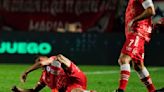 Libertadores: Lesión escalofriante en empate de Fluminense con Argentinos Juniors al iniciar octavos