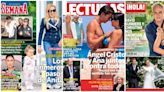 Ángel Cristo Jr., Ana Herminia y los primeros pasos de la hija-nieta de Ana Obregón, en las portadas