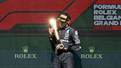 'Tire whisperer' George Russell holds off Lewis Hamilton for Mercedes 1-2 at F1 Belgian Grand Prix