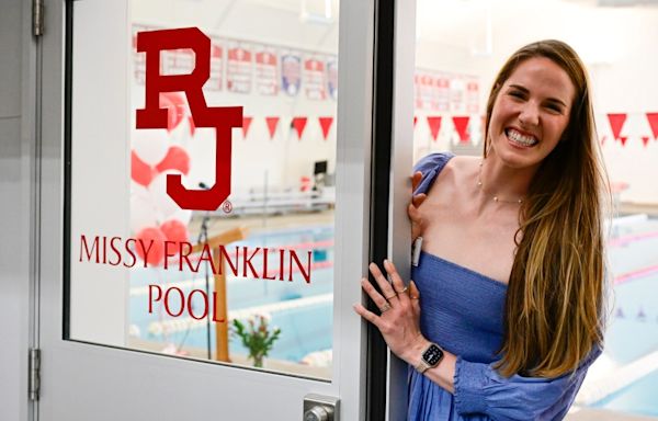 PHOTOS: Missy Franklin Pool dedicated at Regis Jesuit High School