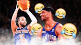 Knicks' Josh Hart drops hilarious Shaq truth bomb on Jalen Brunson's 47-point masterclass