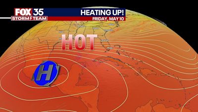 Orlando weather: Temps set to soar towards 100 degrees this week in Central Florida