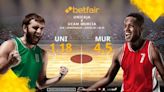 Unicaja Baloncesto vs. UCAM Murcia: horario, TV, estadísticas, cuadro y pronósticos del Partido 2