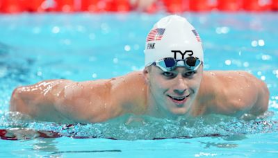 American swimmer Nic Fink wins silver in men's 100 breaststroke at Paris Olympics