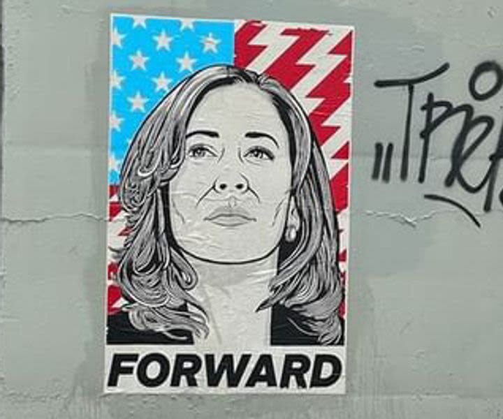 Kamala Harris’ Rallying Cry Inspires Electrifying New Street Art